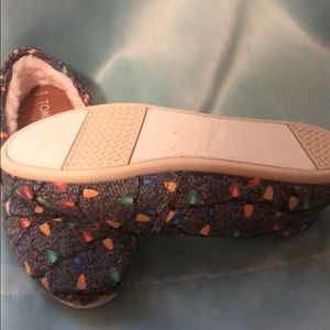 Toms Shoes - Girls Fleece lined Toms Toms Shoes - Girls Fleece lined Toms